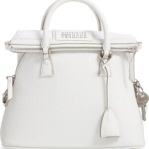 MAISON MARGIELA Small 5AC Calfskin Leather…